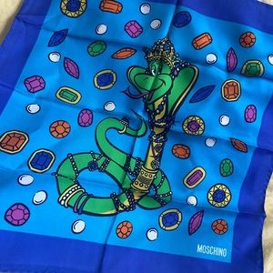 Moschino Snake Scarf